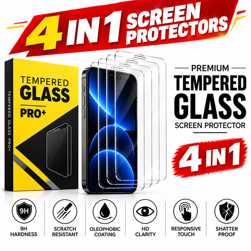Tempered glass screen - tempered,