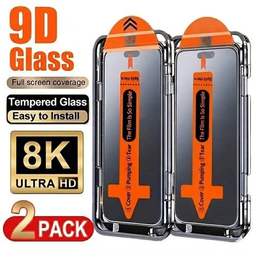 2pcs tempered glass - hd, screen