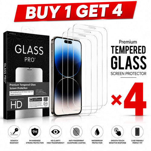 Tempered glass screen - tempered,